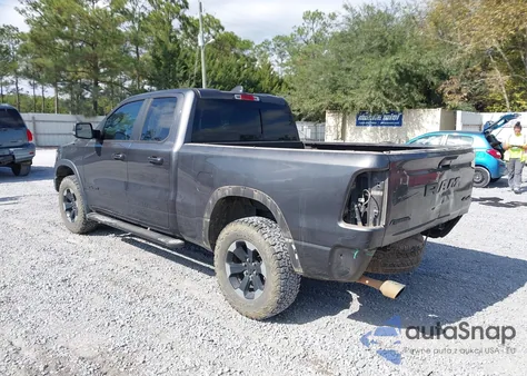 2019 Ram 1500 Rebel 4X4 6'4 Box z USA, uszkodzony, nr VIN 1C6SRFET0KN831726